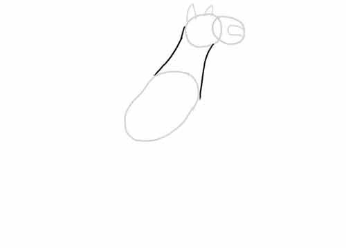 Как нарисовать коня поэтапно 5