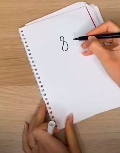 Как быстро нарисовать мышку - Нарисуйте цифру 8
