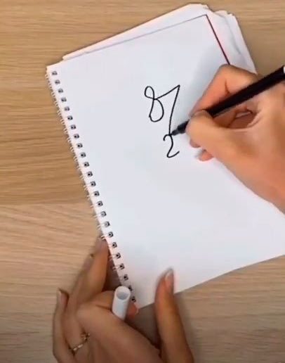 Как быстро нарисовать мышку - Нарисуйте цифру 7