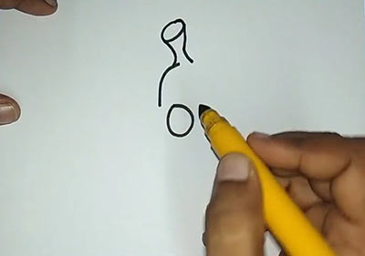 Как нарисовать банан - Шаг 4