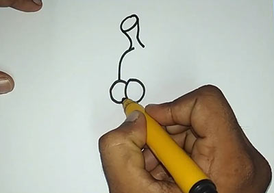 Как нарисовать банан - Шаг 5