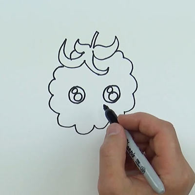 Как нарисовать малину - Шаг 10