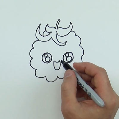 Как нарисовать малину - Шаг 11
