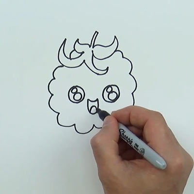 Как нарисовать малину - Шаг 12