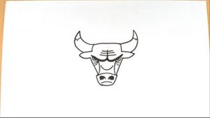 Рисунок головы быка. Как нарисовать морду быка?
