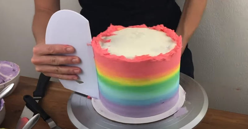 Радужный торт - шаг 6