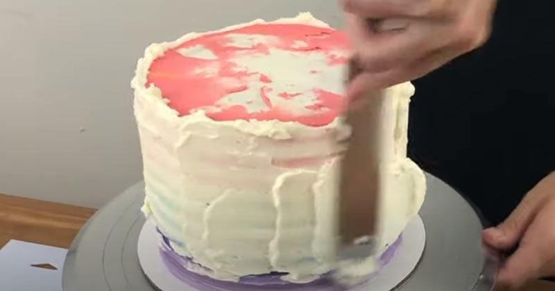 Радужный торт - шаг 9