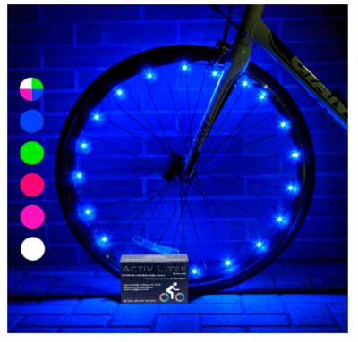 Светодиодная подсветка для колёс